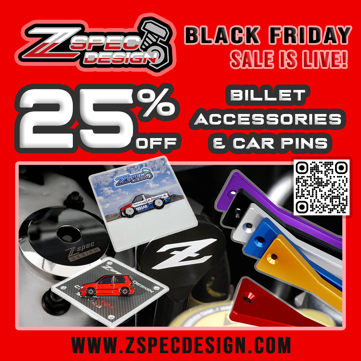 ZSPEC Black Friday Collection - 25% Off Category - ZSPEC Design LLC