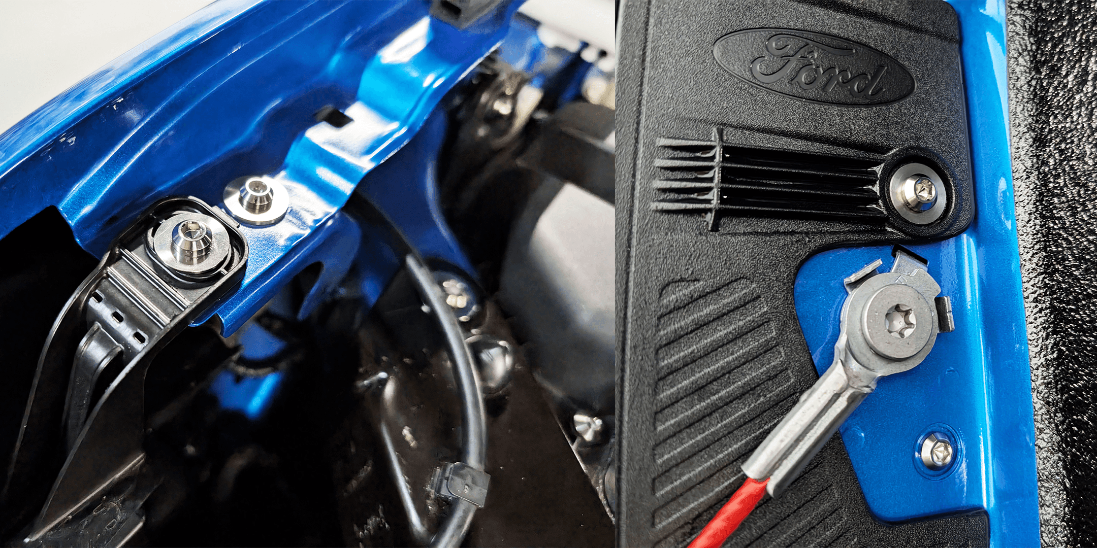 ZSPEC Design - Dress Up Bolts/Hardware Kits for the Ford Ranger Truck, Grade-5 Titanium Hardware, thoughtfully organized by area and billet accessories - by ZSPEC.