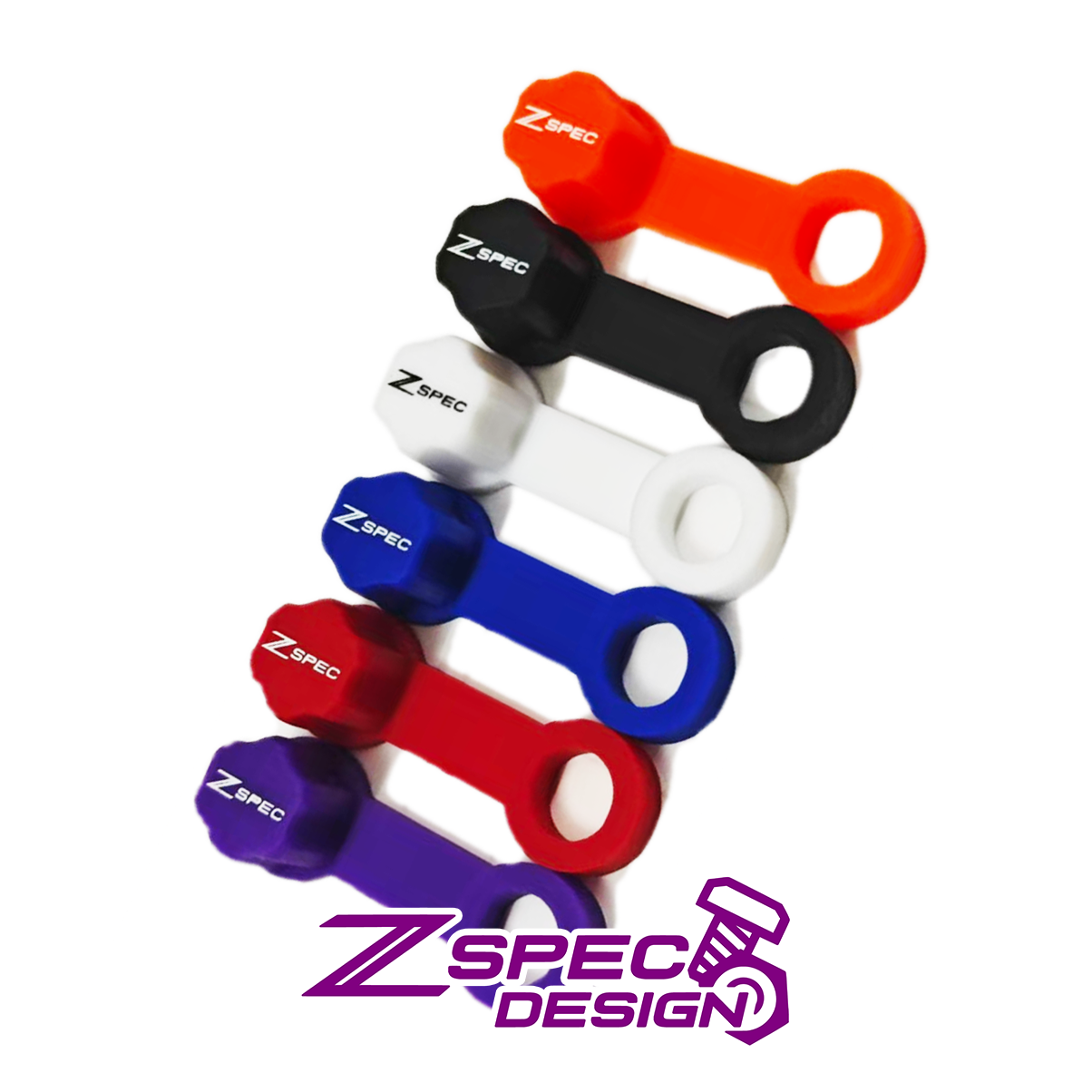 Brake Bleeder Valve Dust Caps, Billet Aluminum, by ZSPEC Design