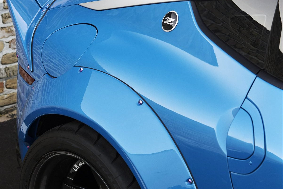 ZSPEC Dress Up Hardware Titanium Wide Body Bolts RZ34 Nissan Z