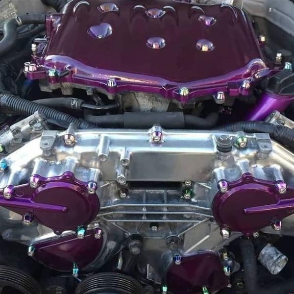 ZSPEC Dress Up Bolts(TM) Hardware Solutions - Body Kits, Engine Bay Fasteners Titanium Stainless Billet Hood Trunk Wheels