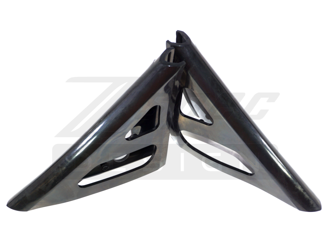 ZSPEC Design Nissan 300zx Z31 Mirror Triangle Gaskets Rubber EPDM Interior Reproduction 