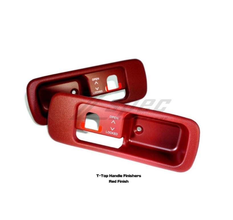 ZSPEC T-Top Handle Finisher Set for Nissan Z32 300zx w/NON-LOCKING T-tops - ZSPEC Design LLC - Hardware Fasteners - 300zx, nissan, t-top, z32 - zspecdesign.com