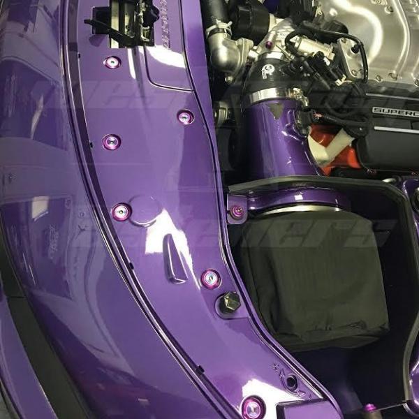 ZSPEC Dress Up Bolts(TM) Hardware Solutions - Body Kits, Engine Bay Fasteners Titanium Stainless Billet Hood Trunk Wheels