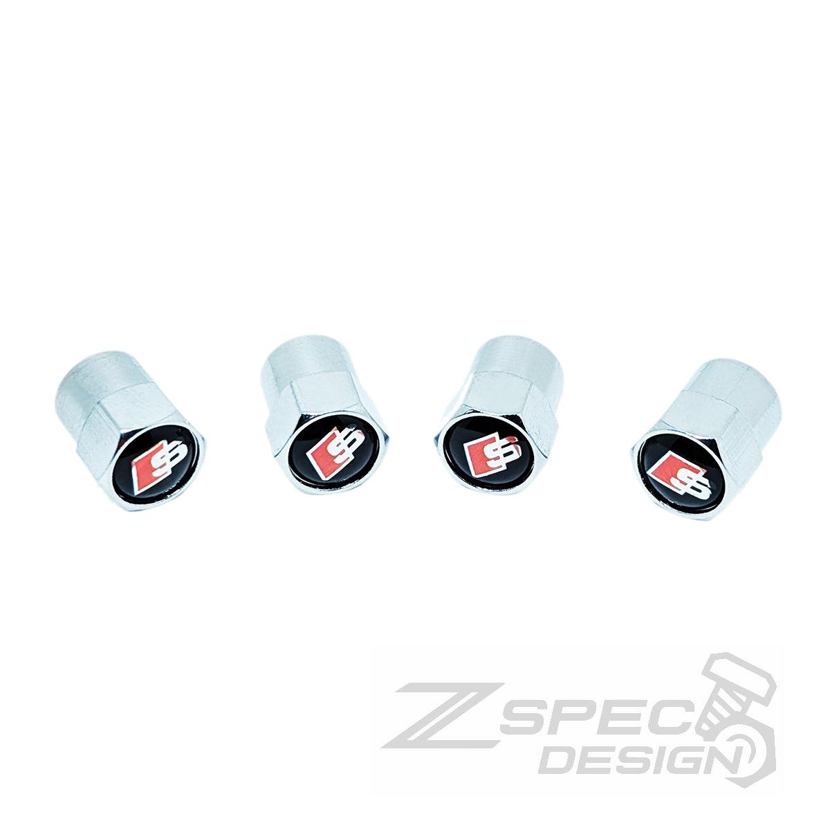 Chrome Valve Stem Tire Caps, Style: AUDI S-Line A3 A4 A5 A6 A7 A8
AWD Rally ZSPEC Dress Up Bolts Hardware Matters Enjoy Ride Car Show Group B WRC Wheel Rim