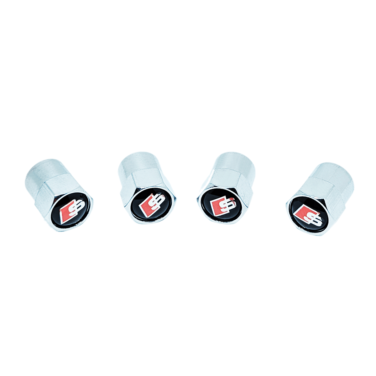 Chrome Valve Stem Tire Caps, Style: AUDI S-Line A3 A4 A5 A6 A7 A8
AWD Rally ZSPEC Dress Up Bolts Hardware Matters Enjoy Ride Car Show Group B WRC Wheel Rim