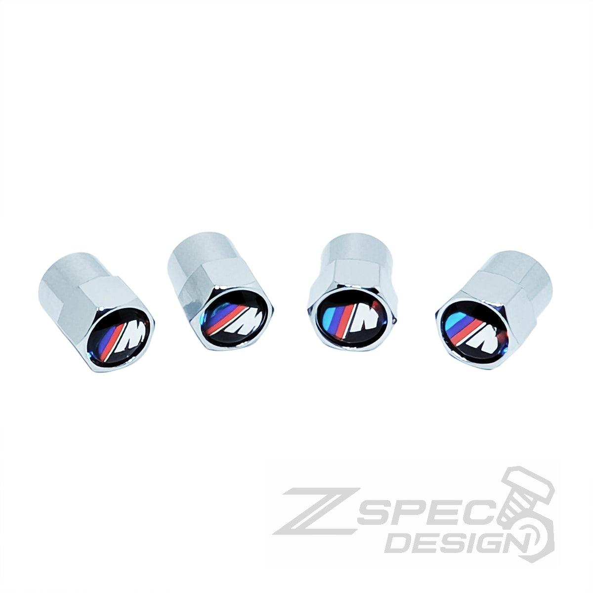 Chrome Valve Stem Tire Caps, Style: BMW M-Power
Wheel Rim Exterior Upgrade RWD Turbo ZSPEC Dress Up Bolts BMW M Competition M2 M3 M4 M5 335i 540i 330i 740i