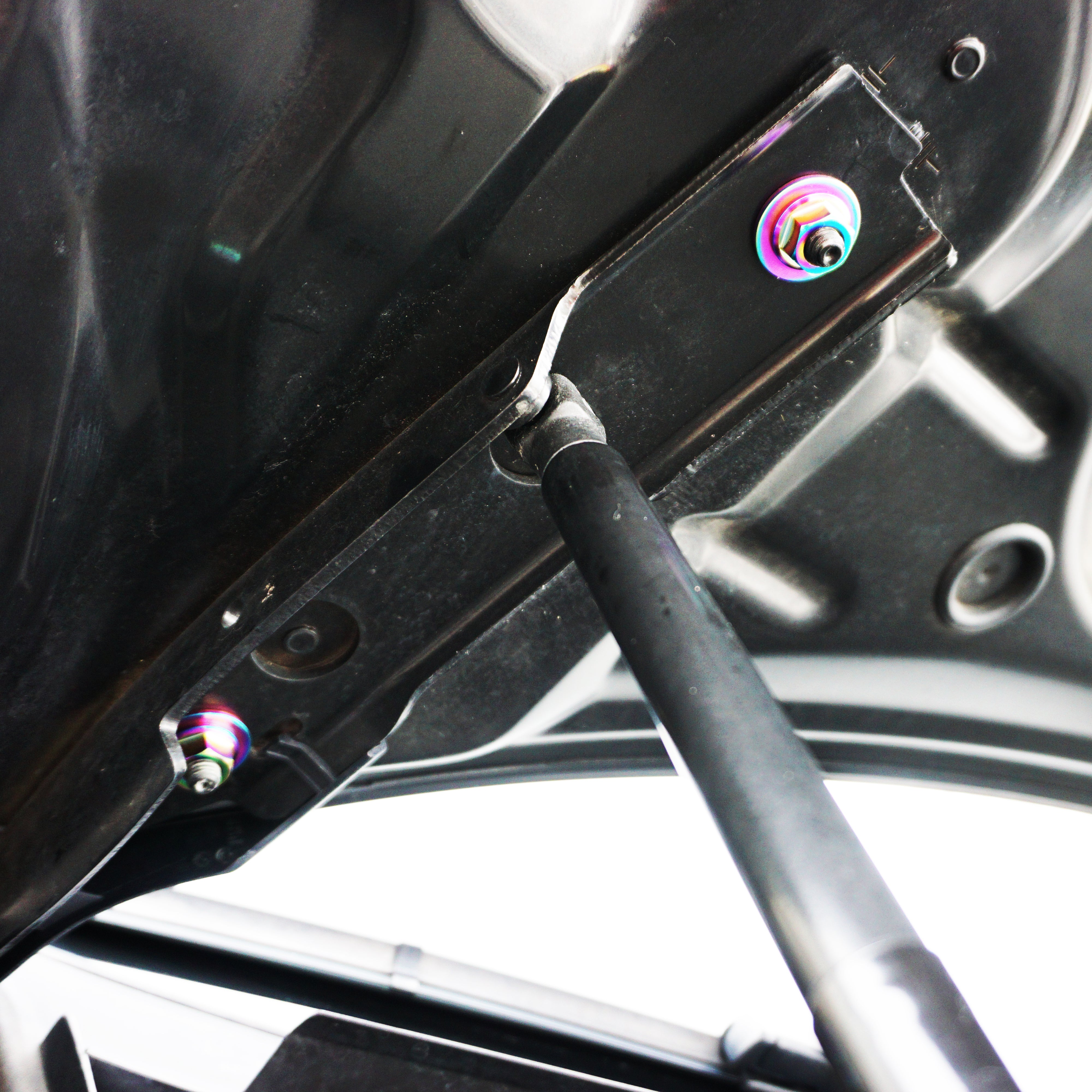 ZSPEC Hood & Hood Struts Hardware Kit for Audi A7 4G8, Titanium Grade-5 Dress Up Bolts Fasteners Washers Fittings