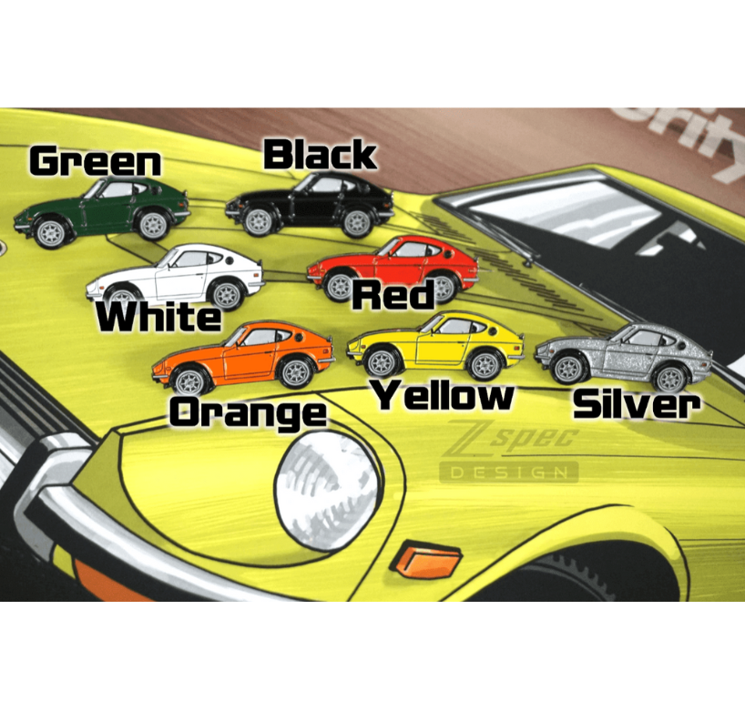 ZSPEC Datsun S30 (240z/260z/280z) -Tribute Lapel / Hat Pin - ZSPEC Design LLC - Collectibles - 240z, 260z, 280z, accessory, datsun, lapel, lifestyle, nissan, nissan pin, pin, s30, Z - zspecdesign.com