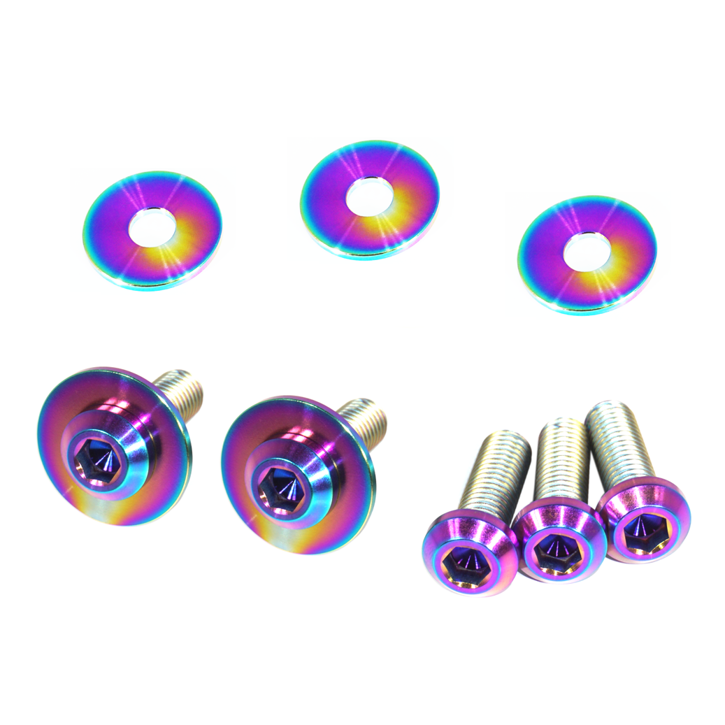 ZSPEC Front Struts Fastener Kit for Nissan Juke, Titanium Grade-5
Titanium GR5 Fasteners & Washers
ZSPEC Dress Up Bolts® Engine Bay Beauty Upgrade Performance
