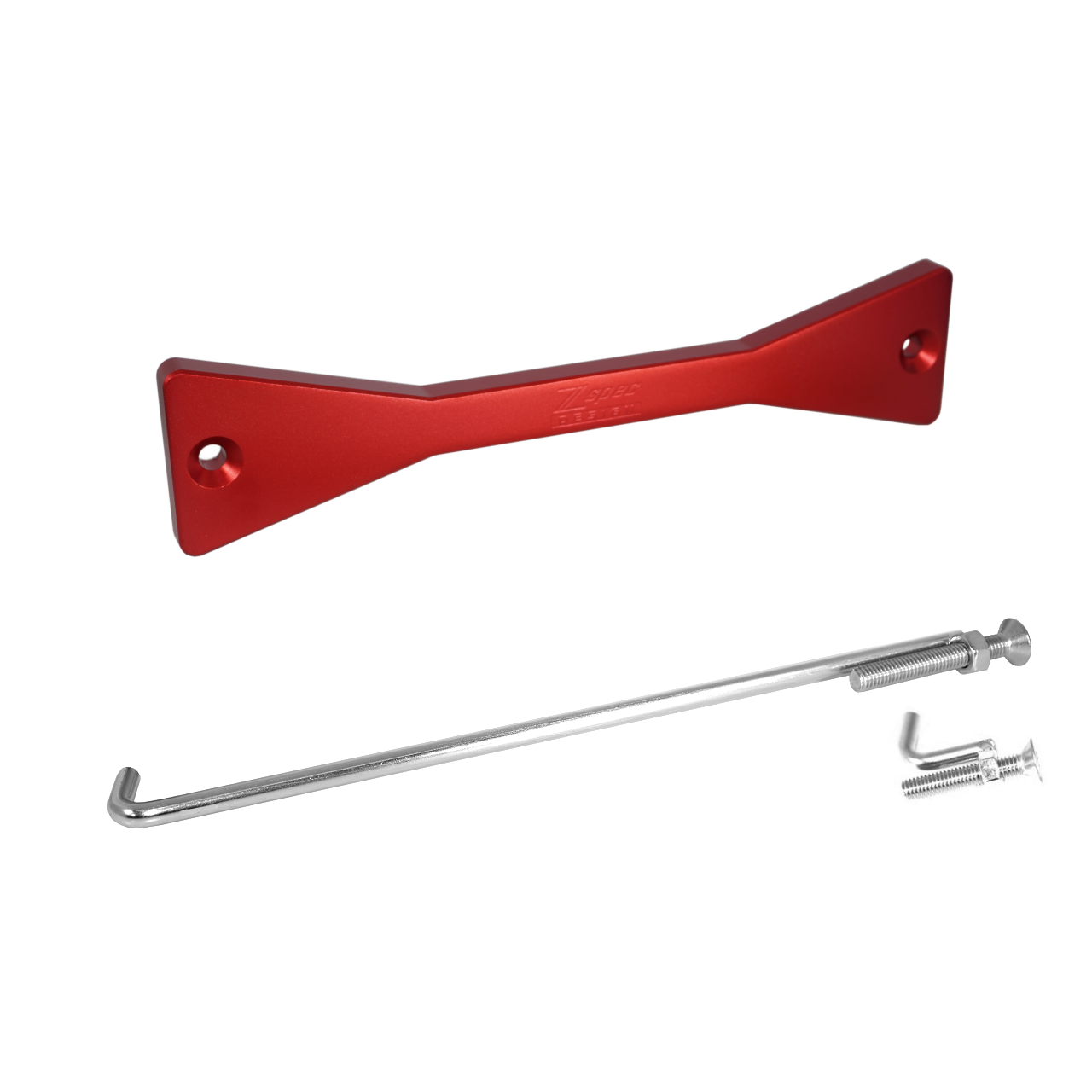 ZSPEC Battery Hold Down/Bracket for '23+ Nissan Z RZ34, Billet w/ Stainless Hardware