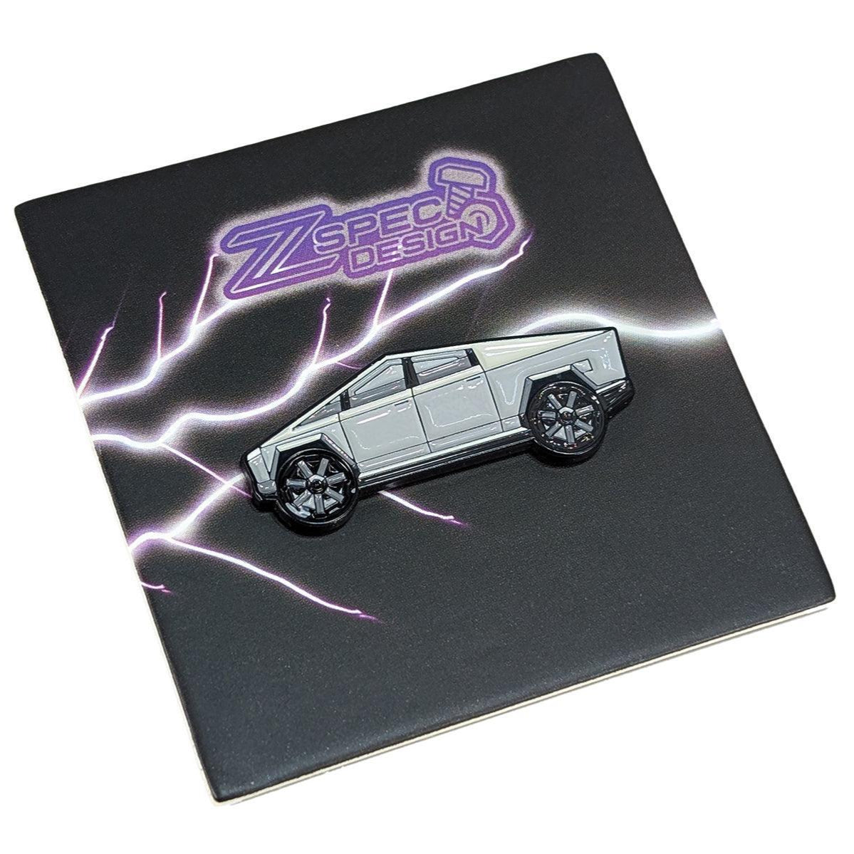 ZSPEC Collector Lapel / Hat Pin - Cyber-Truckin - ZSPEC Design LLC - Pin - accessory, lapel, lifestyle, pin, saltflats, socal - zspecdesign.com
