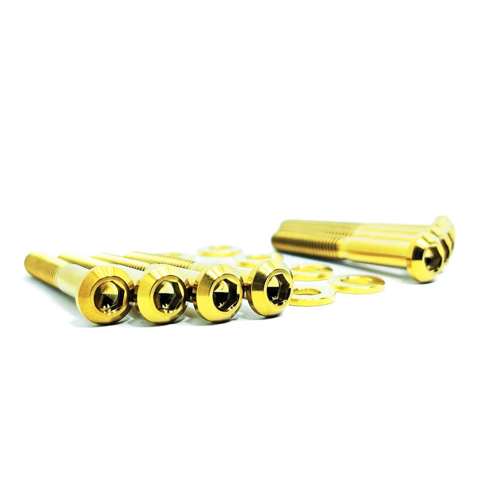 ZSPEC "Right-Side Engine Cover" Fastener Kit for the Honda Grom, Grade-5 Titanium - ZSPEC Design LLC - Hardware Fasteners - Fastener Kit, grom, honda, Motorcycle - zspecdesign.com