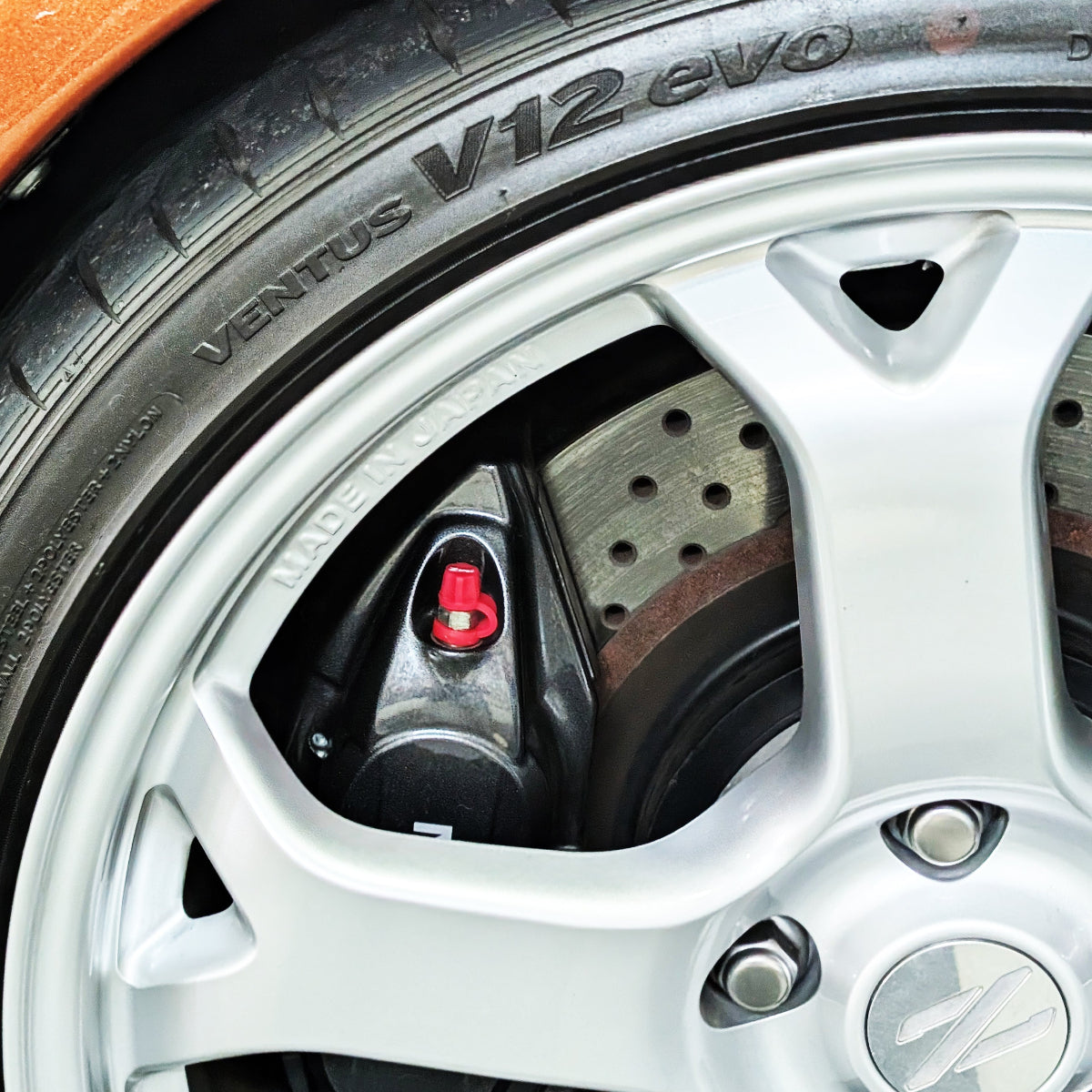ZSPEC Brake Caliper Bleeder-Screw Dust Cap, Flexible Silicone Rubber, Per Each