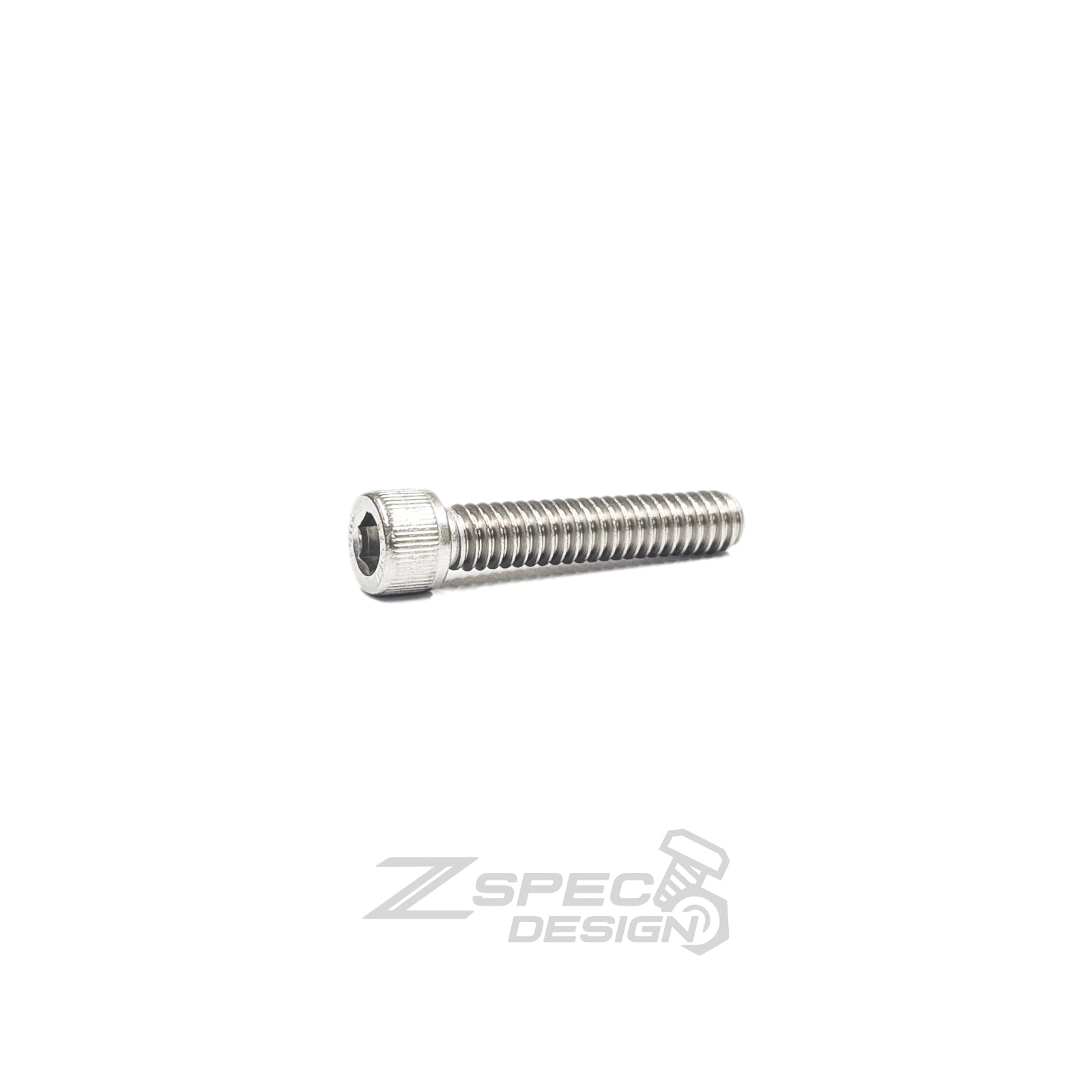 ZSPEC 1/4-20x1-1/4" SAE Socket-Cap SHSC Fasteners, Stainless, 10-Pack
