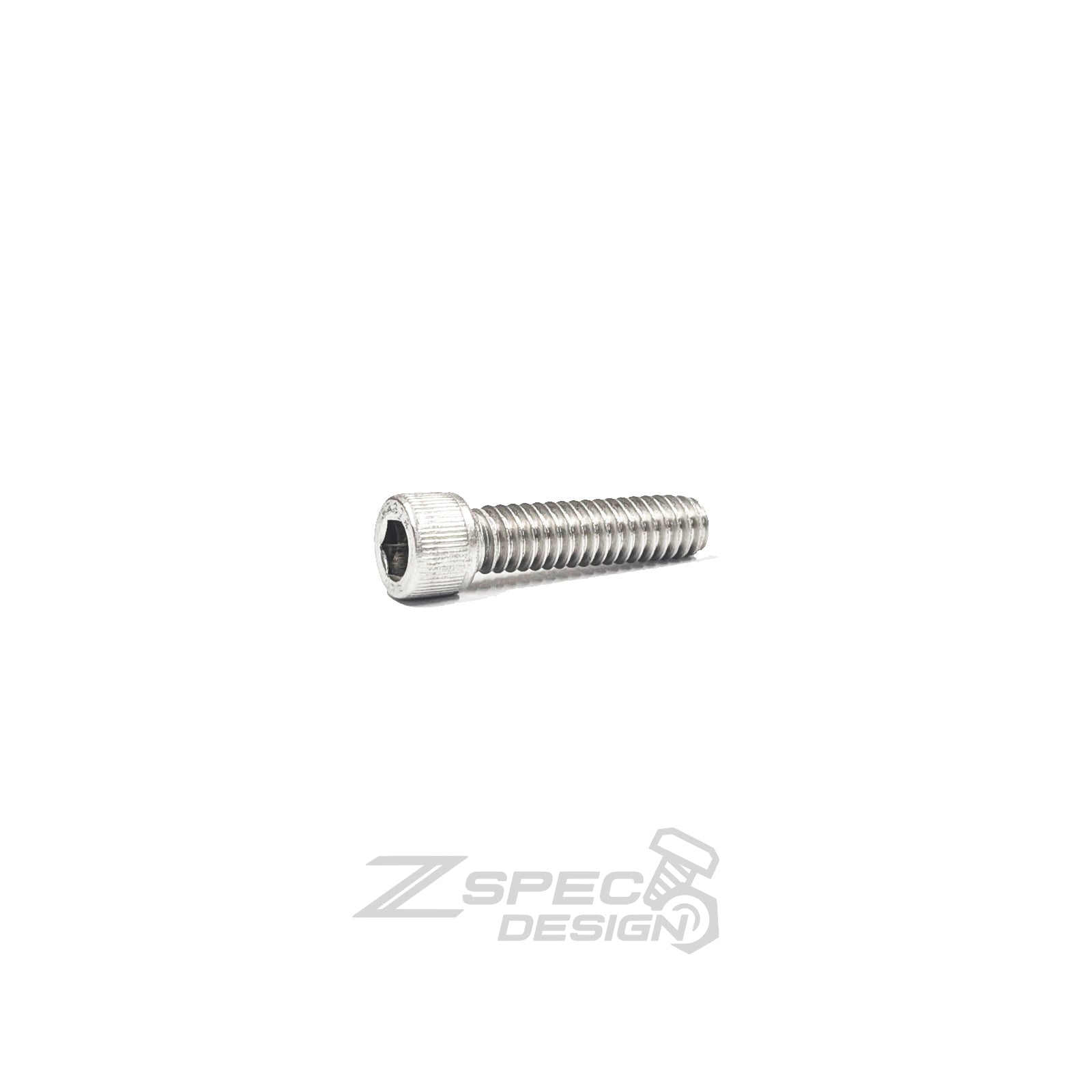 ZSPEC 1/4-20x1" SAE Socket-Cap SHSC Fasteners, Stainless, 10-Pack