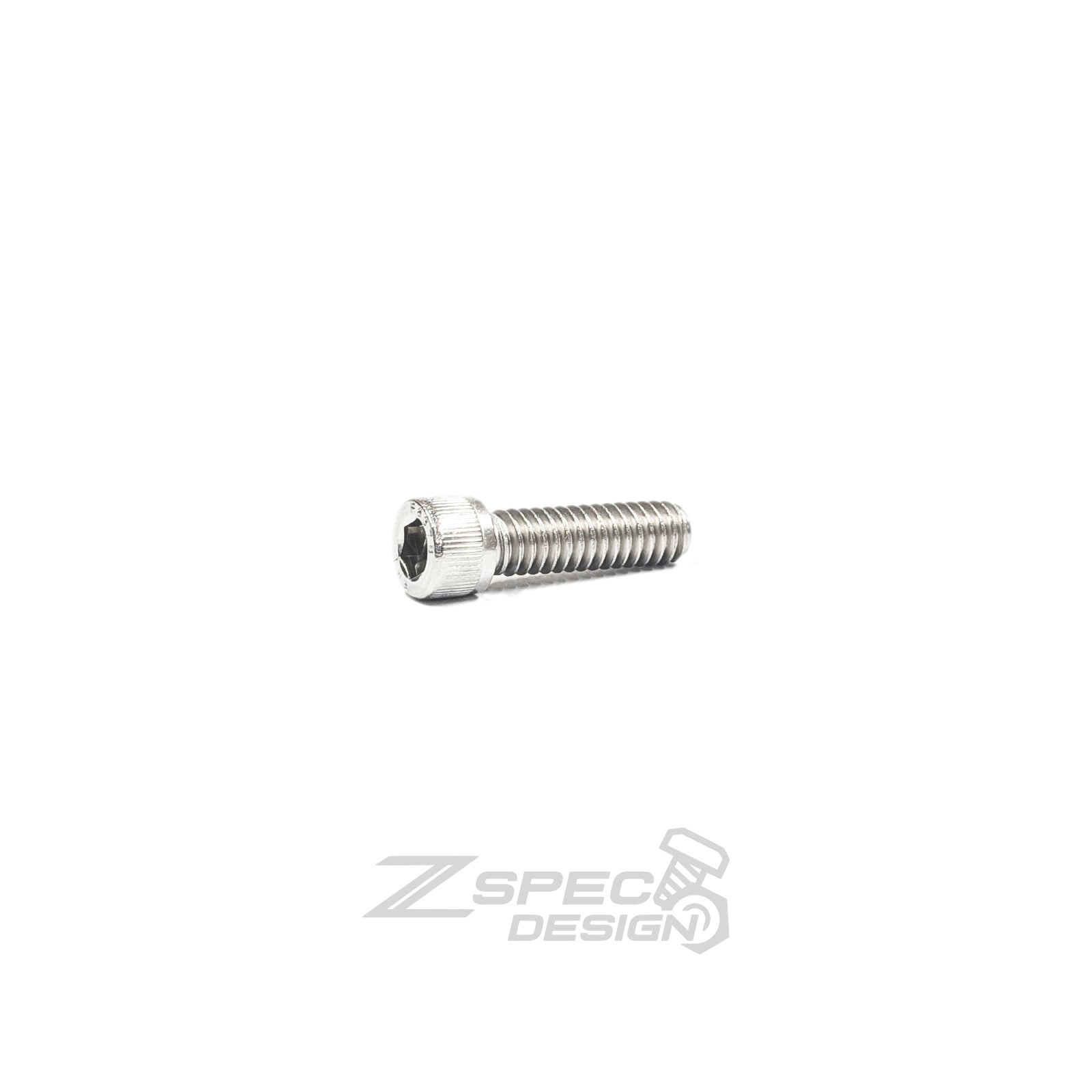 ZSPEC 1/4-20x7/8" SAE Socket-Cap SHSC Fasteners, Stainless, 10-Pack