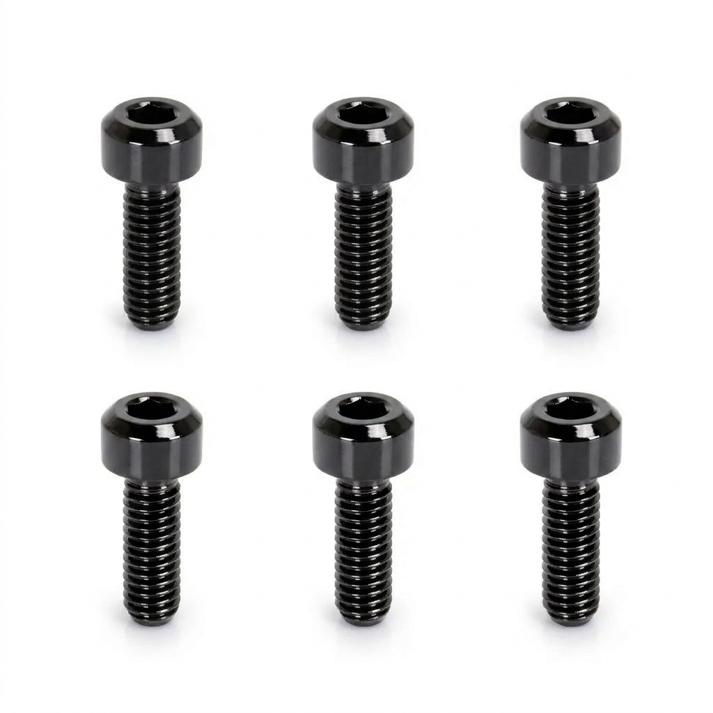 ZSPEC Steering Wheel Bolt Kit, M5-0.8x16mm SHSC, Titanium Grade-5, Six Bolts - ZSPEC Design LLC - Hardware Fasteners - Fastener Kit, m5, shsc, Steering, titanium - zspecdesign.com
