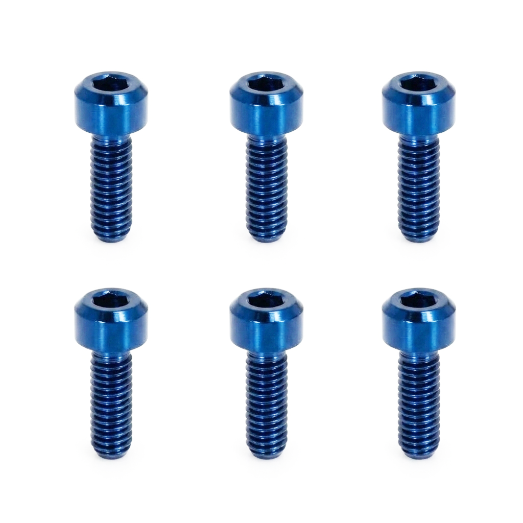 ZSPEC Steering Wheel Bolt Kit, M5-0.8x16mm SHSC, Titanium Grade-5, Six Bolts - ZSPEC Design LLC - Hardware Fasteners - Fastener Kit, m5, shsc, Steering, titanium - zspecdesign.com