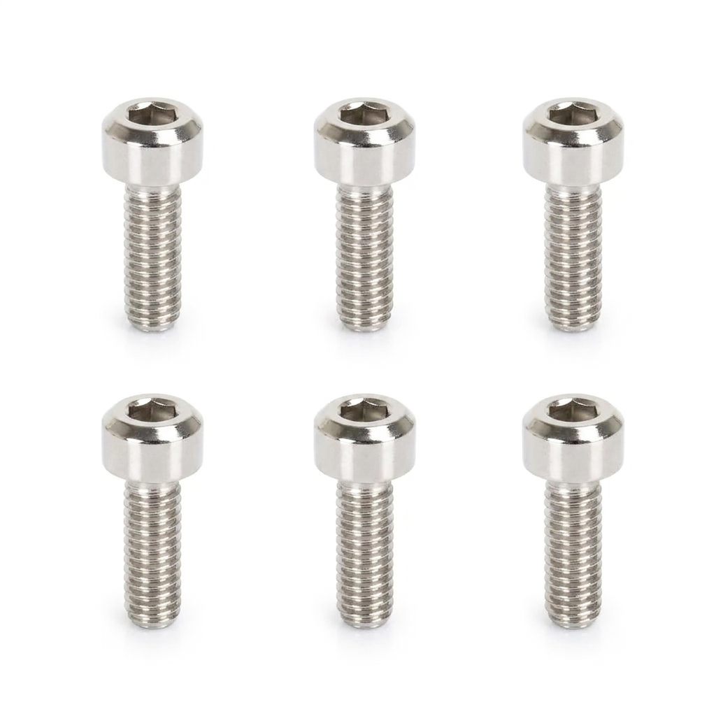 ZSPEC Steering Wheel Bolt Kit, M5-0.8x16mm SHSC, Titanium Grade-5, Six Bolts - ZSPEC Design LLC - Hardware Fasteners - Fastener Kit, m5, shsc, Steering, titanium - zspecdesign.com