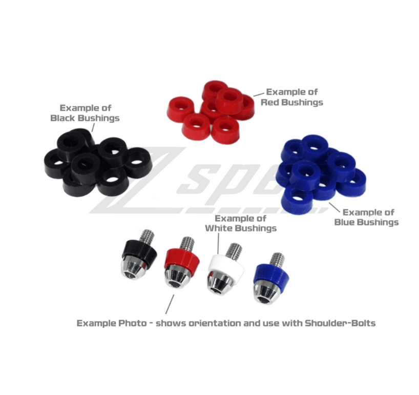 ZSPEC Silicone Timing Cover Bushings for Nissan Z31 300zx Shoulder Bolts, 20-Pack - ZSPEC Design LLC - Hardware Fasteners - 300zx, nissan, OEM, sillicone, timing cover, z31, ZSPEC - zspecdesign.com