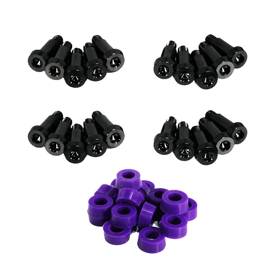 ZSPEC Shoulder-Bolt Timing Covers Fastener Kit for '84-89 Nissan 300zx Z31, Titanium - ZSPEC Design LLC - Hardware Fasteners - 300zx, Fastener Kit, nissan, shoulder-bolt, timing cover, z31 - zspecdesign.com