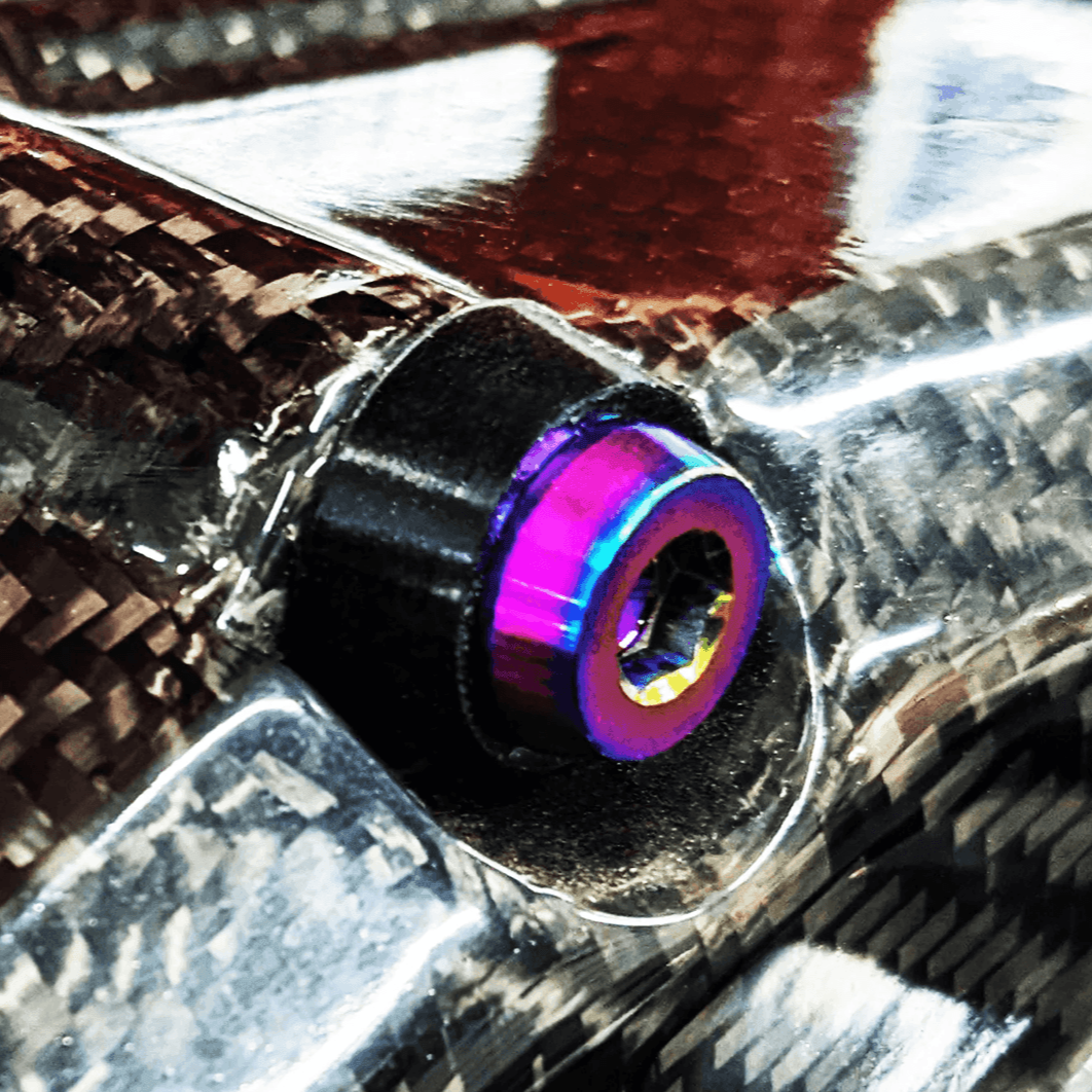 ZSPEC Shoulder-Bolt Timing Covers Fasteners w/ Bushings, Nissan 300zx Z32, Titanium - ZSPEC Design LLC - Hardware Fasteners - 300zx, nissan, Shoulder-bolt, z32 - zspecdesign.com