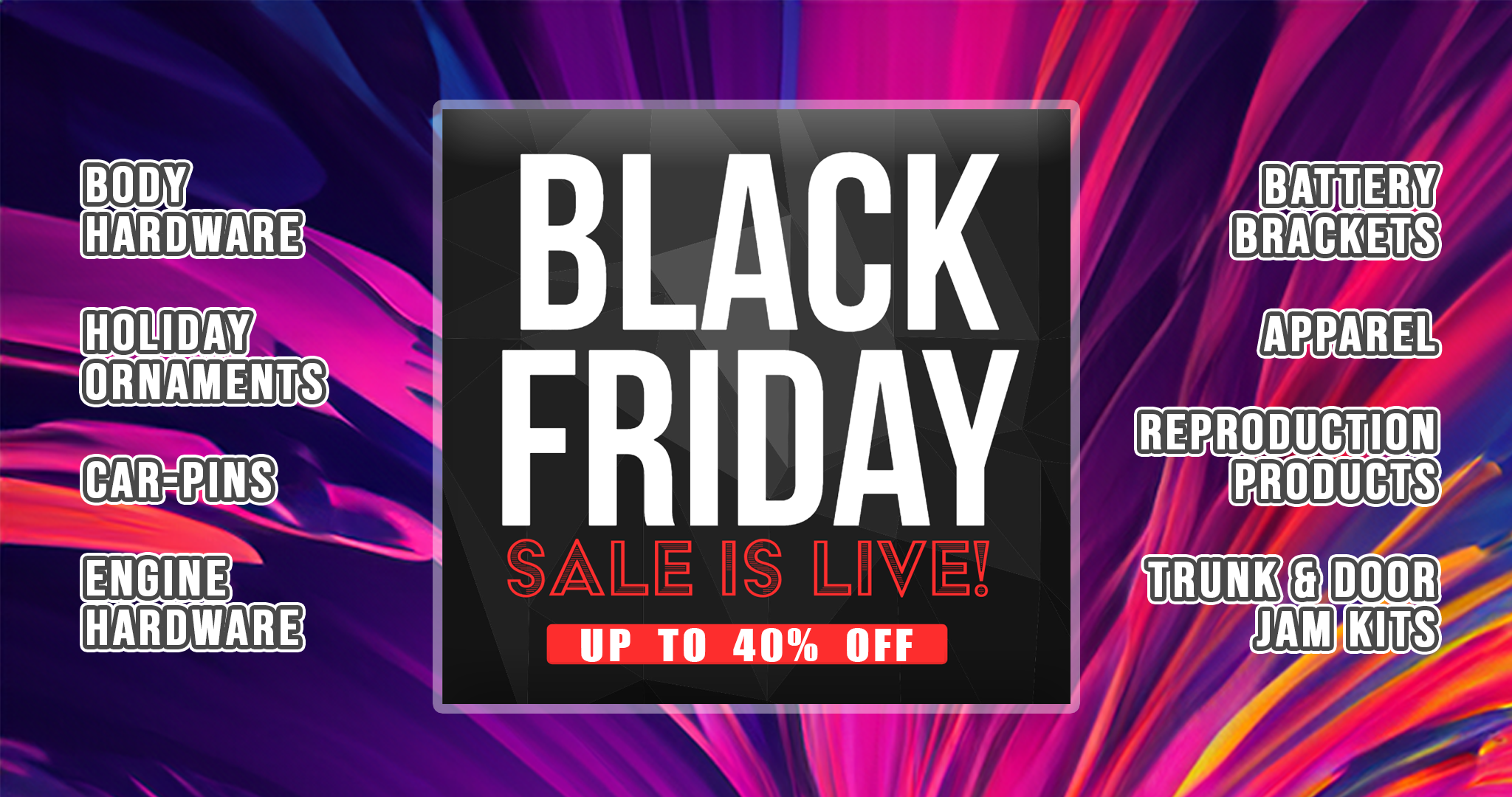 ZSPEC Black Friday - Hardware, Billet Caps, Car Pins, Apparel and more - ZSPEC Design LLC