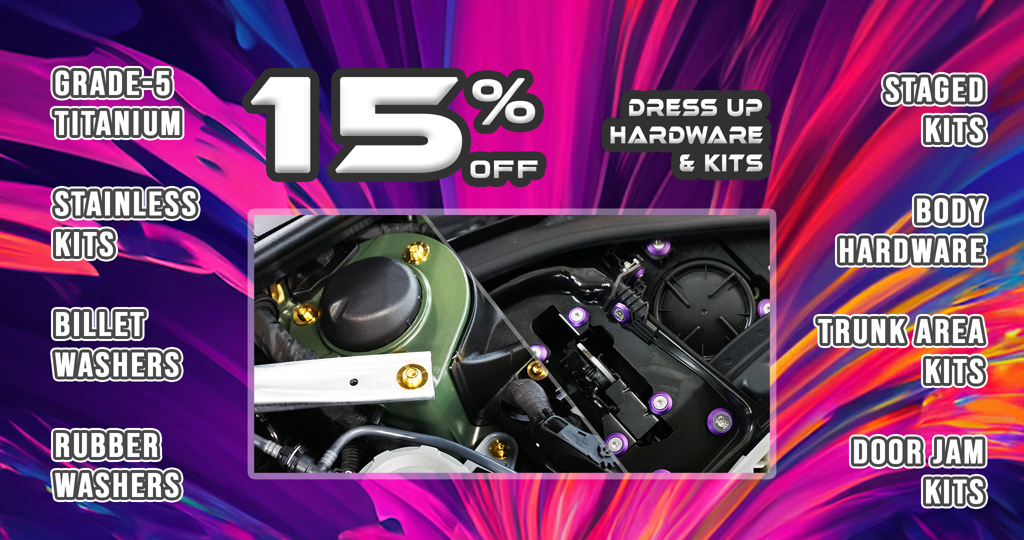 ZSPEC Black Friday - Hardware, Billet Caps, Car Pins, Apparel and more - ZSPEC Design LLC