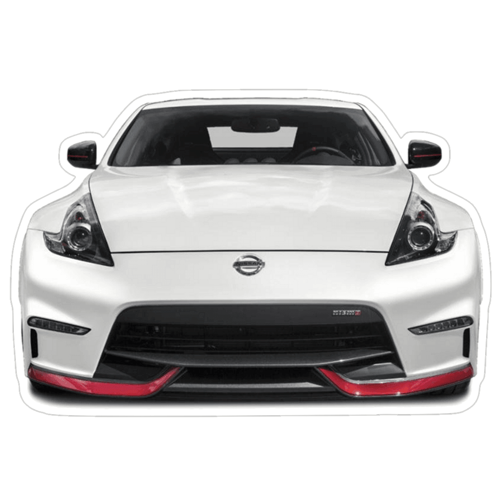 Nissan NISMO 370z V2 Car Vinyl Decal / Sticker, 4" x 2.7" - ZSPEC Design LLC - Decals - 350z, Decal, lifestyle, nismo, nissan, sticker, z33 - zspecdesign.com