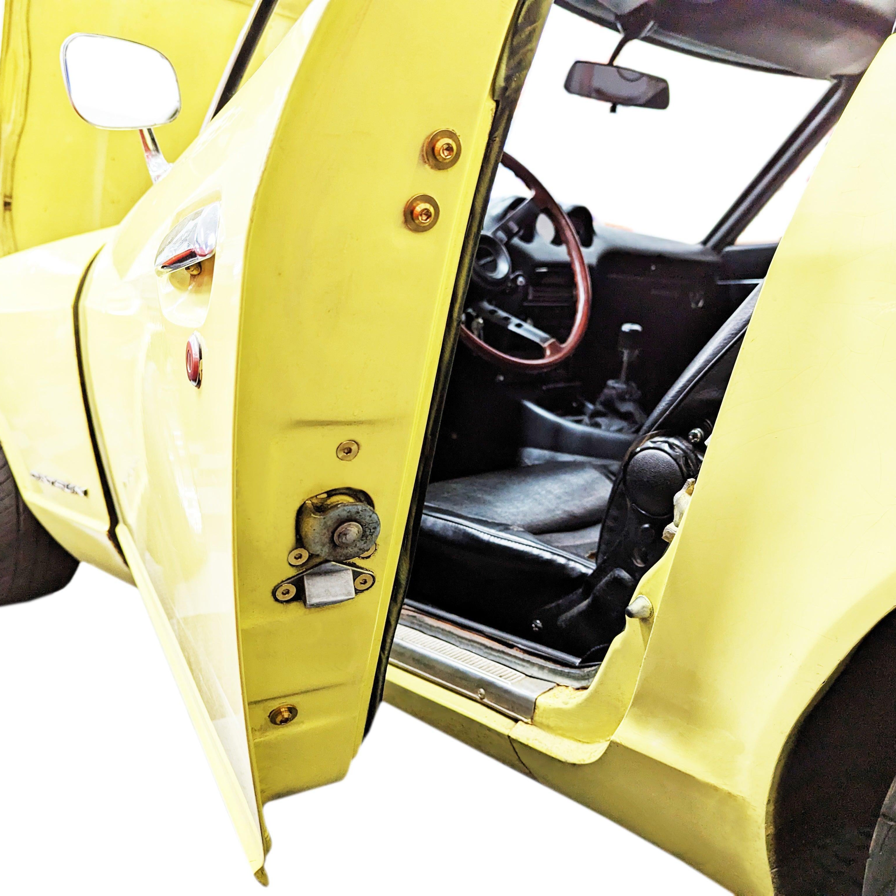 ZSPEC Dress Up Bolts® Fastener Kit, Door Jams Area for Datsun 240/260/280z S30, Titanium - ZSPEC Design LLC - Hardware Fasteners - 240z, 260z, 280z, datsun, door, door jam, nissan, s30 - zspecdesign.com