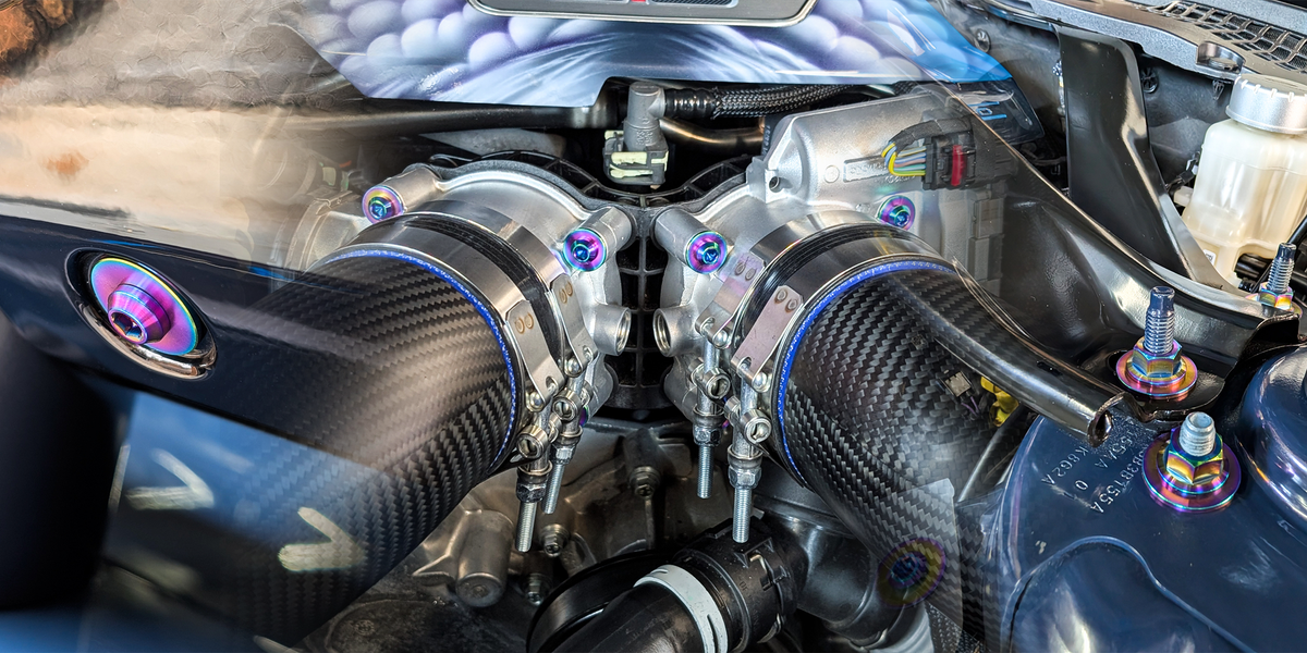 Mustang S650 Dark Horse V8 Coyote Dress Up Bolts Fasteners Hardware | ZSPEC Design LLC