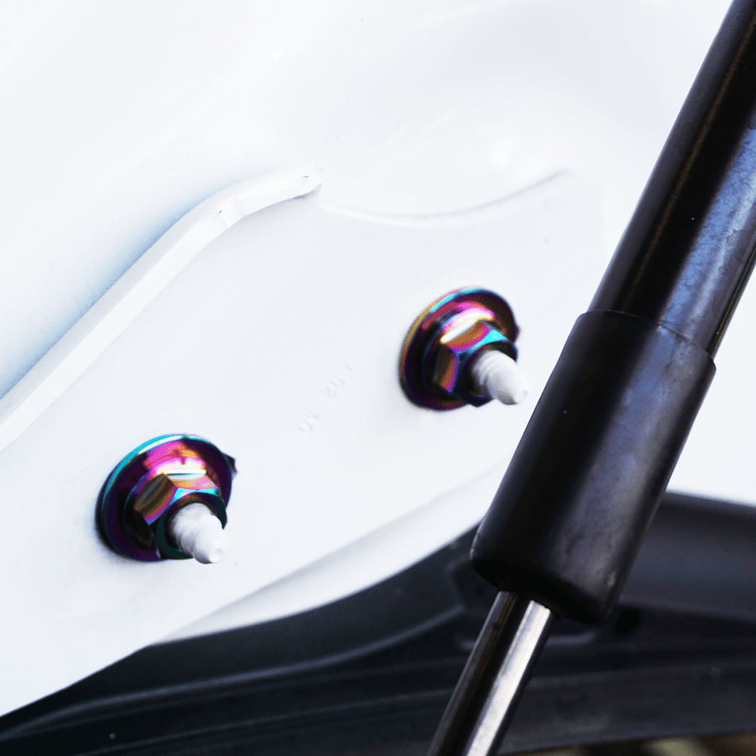 ZSPEC "Stage 2" Dress Up Bolts® Fastener Kit for the Tesla Model 3, Grade-5 Titanium - ZSPEC Design LLC - Hardware Fasteners - Fastener Kit, model 3, model3, stage 2, tesla, Washer Color - zspecdesign.com
