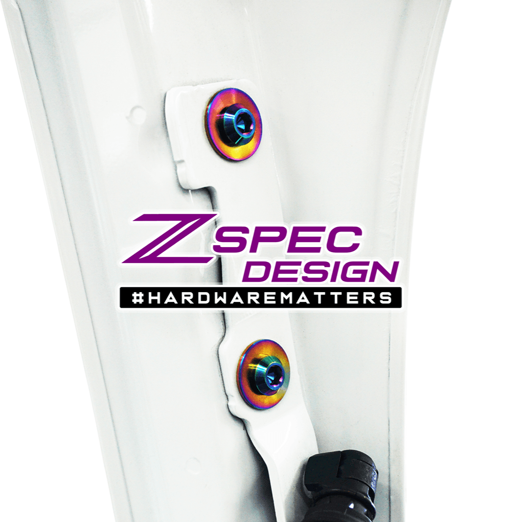 ZSPEC "Stage 2" Dress Up Bolts® Fastener Kit for the Tesla Model 3, Grade-5 Titanium - ZSPEC Design LLC - Hardware Fasteners - Fastener Kit, model 3, model3, stage 2, tesla, Washer Color - zspecdesign.com