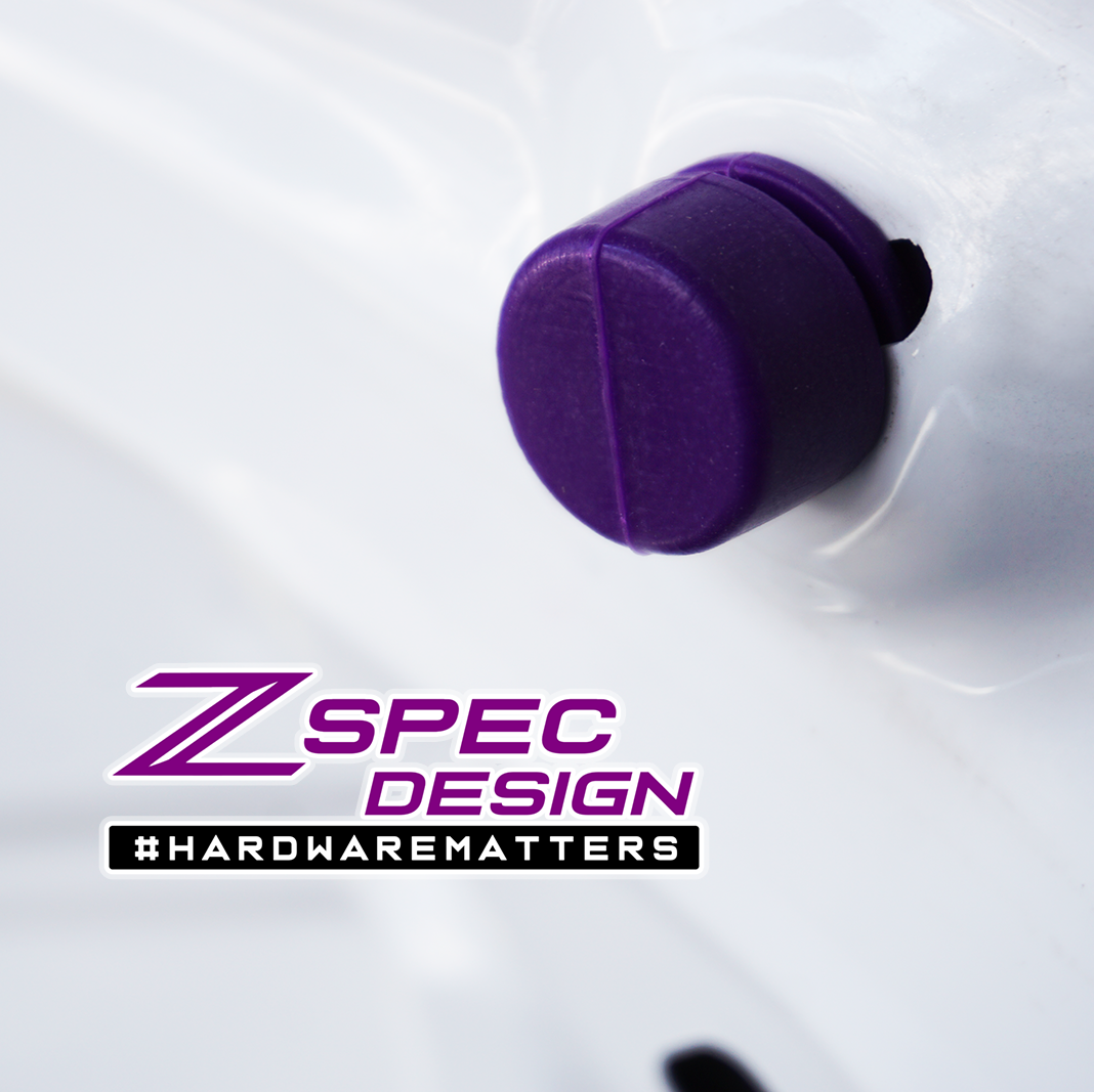ZSPEC Hood Bump Stops, Hard Silicone Rubber, 2-Pack - ZSPEC Design LLC - Hardware Fasteners - hood, silicone - zspecdesign.com
