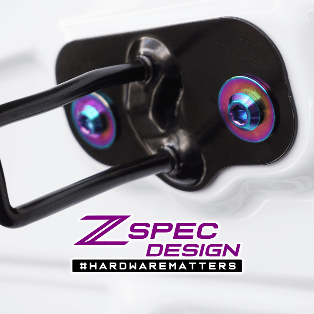 ZSPEC "Stage 2" Dress Up Bolts® Fastener Kit for the Tesla Model 3, Grade-5 Titanium - ZSPEC Design LLC - Hardware Fasteners - Fastener Kit, model 3, model3, stage 2, tesla, Washer Color - zspecdesign.com
