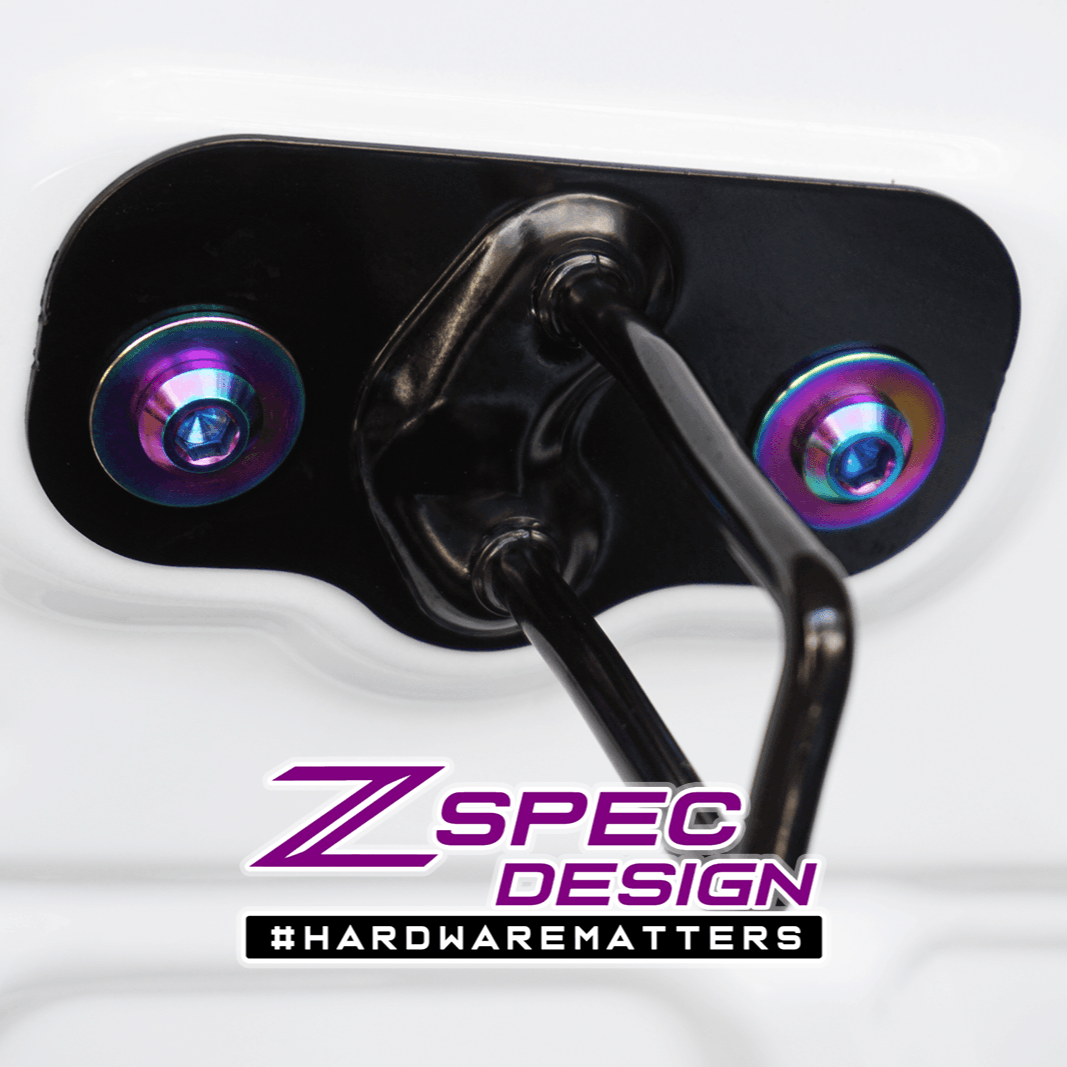 ZSPEC "Stage 2" Dress Up Bolts® Fastener Kit for the Tesla Model 3, Grade-5 Titanium - ZSPEC Design LLC - Hardware Fasteners - Fastener Kit, model 3, model3, stage 2, tesla, Washer Color - zspecdesign.com