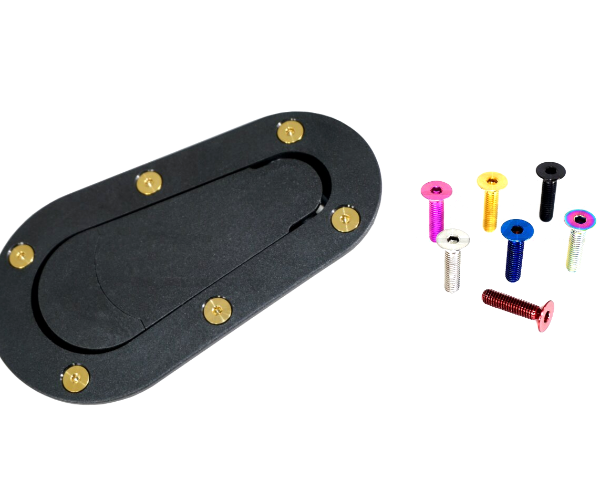 ZSPEC Design Titanium Fasteners Dress Up Bolts Hardware for Aerocatch Hood Release Pin Kits Grade 5 PVD