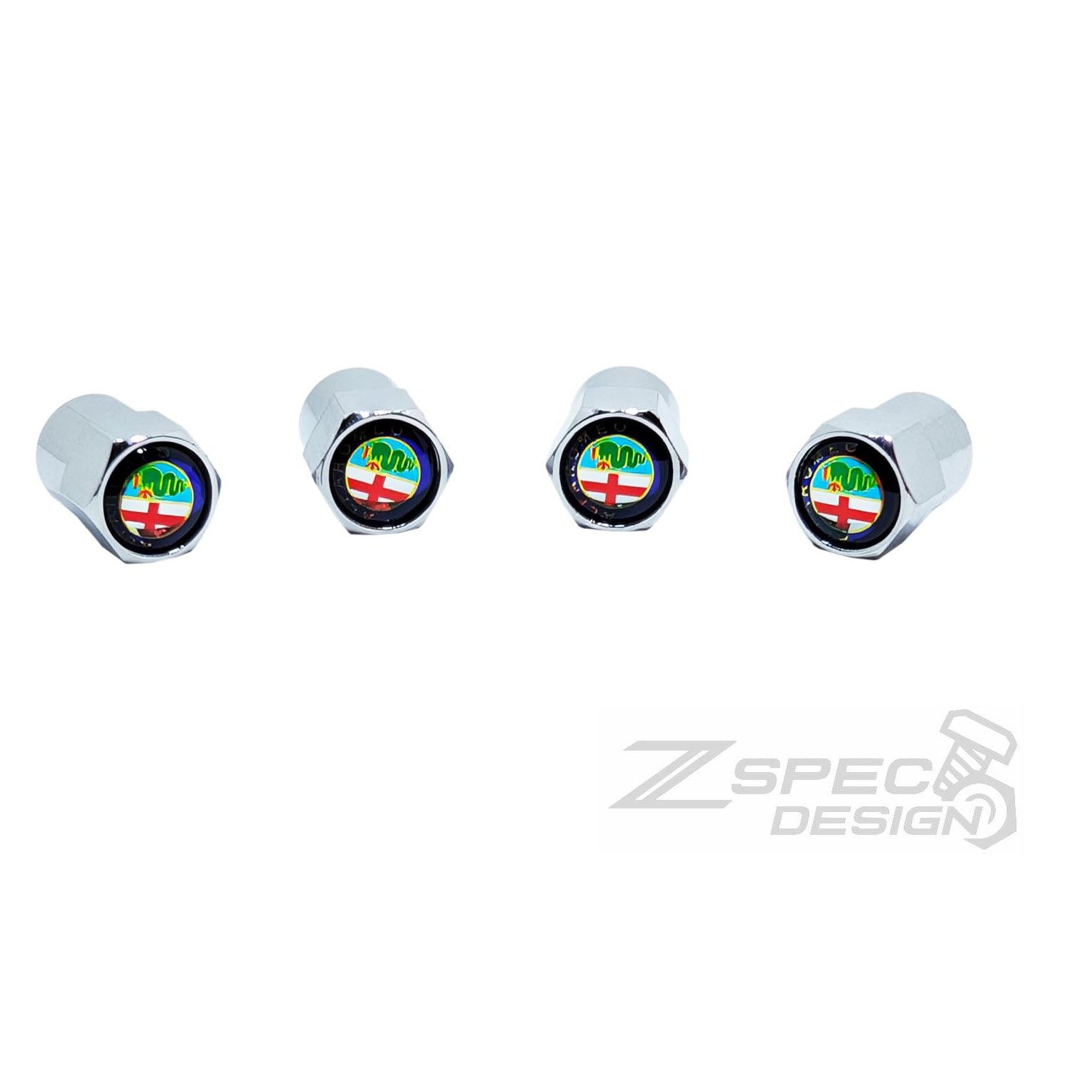 Chrome Valve Stem Tire Caps, Style: Alfa Romeo Style
Keywords Tires Wheels Rims Upgrade Dress Up Hardware Car Show Ready Engine Bay Fenders Headlights Brackets