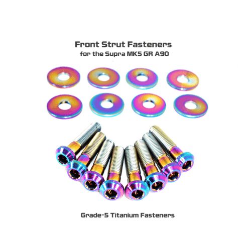 ZSPEC Front Struts Fastener Kit for '20+ Toyota Supra MKV GR A90, Grade-5 Titanium - ZSPEC Design LLC - Hardware Fasteners - a90, Fastener Kit, gr, mkv, supra, toyota - zspecdesign.com