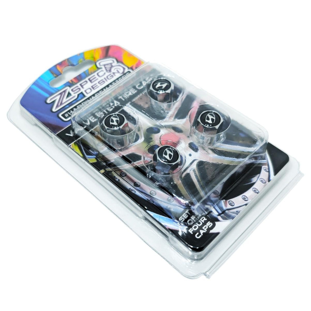 Chrome Valve Stem Tire Caps, Hyundai Style | ZSPEC Design LLC
Tires Wheels Rims Upgrade Dress Up Hardware Car Show Ready Engine Bay Headlights Brackets