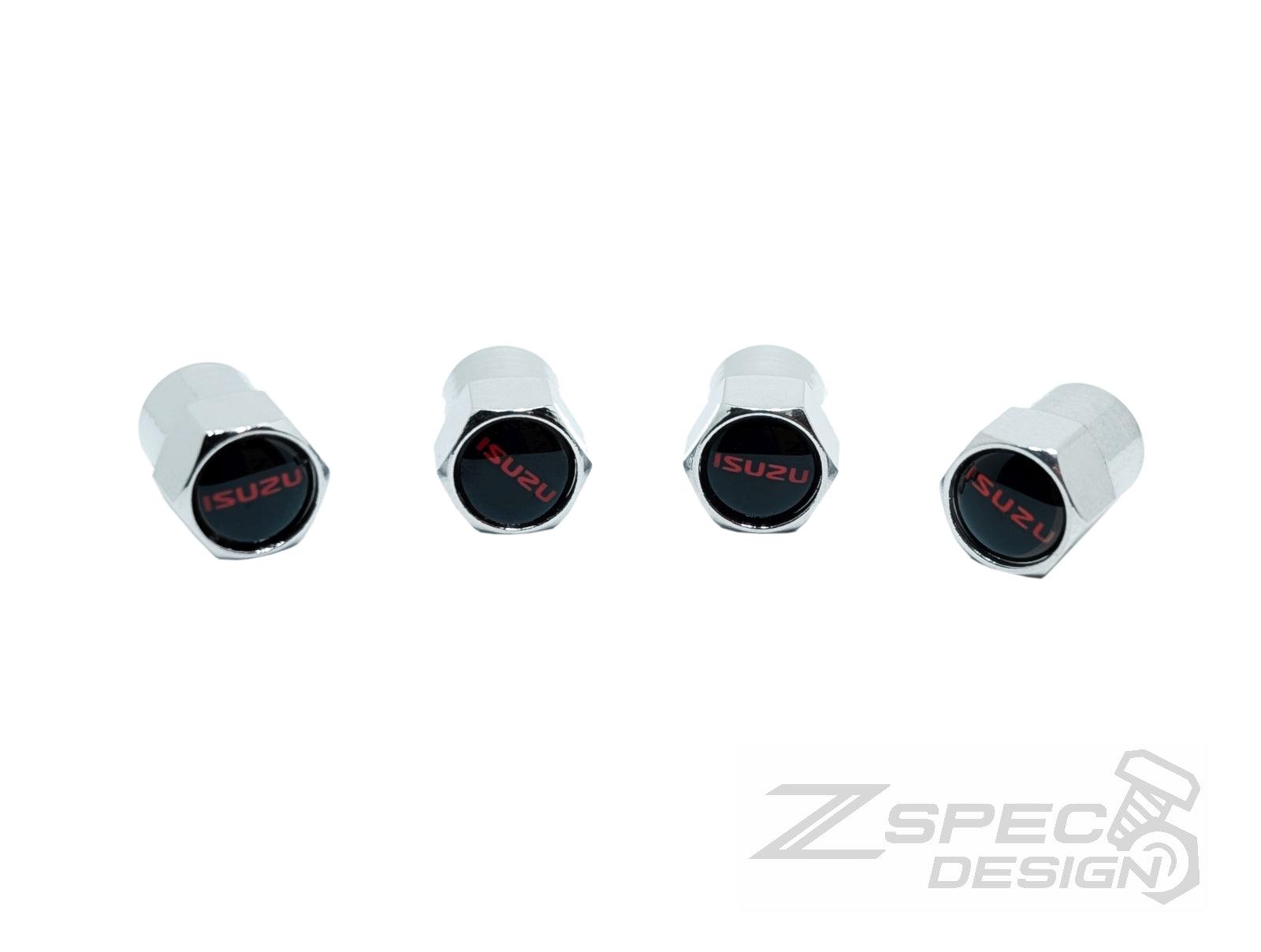 Chrome Valve Stem Tire Caps, Isuzu Style | ZSPEC Design LLC
Tires Wheels Rims Upgrade Dress Up Hardware Car Show Ready Engine Bay Headlights Brackets