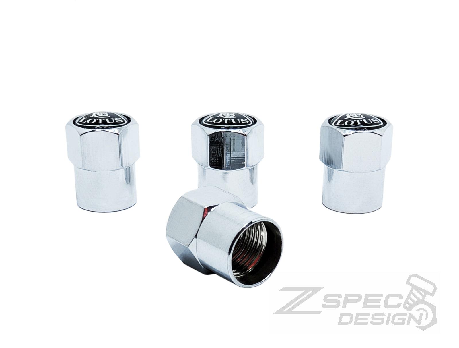 Chrome Valve Stem Tire Caps, Lotus Style | ZSPEC Design LLC
Tires Wheels Rims Upgrade Dress Up Hardware Car Show Ready Engine Bay Headlights Brackets