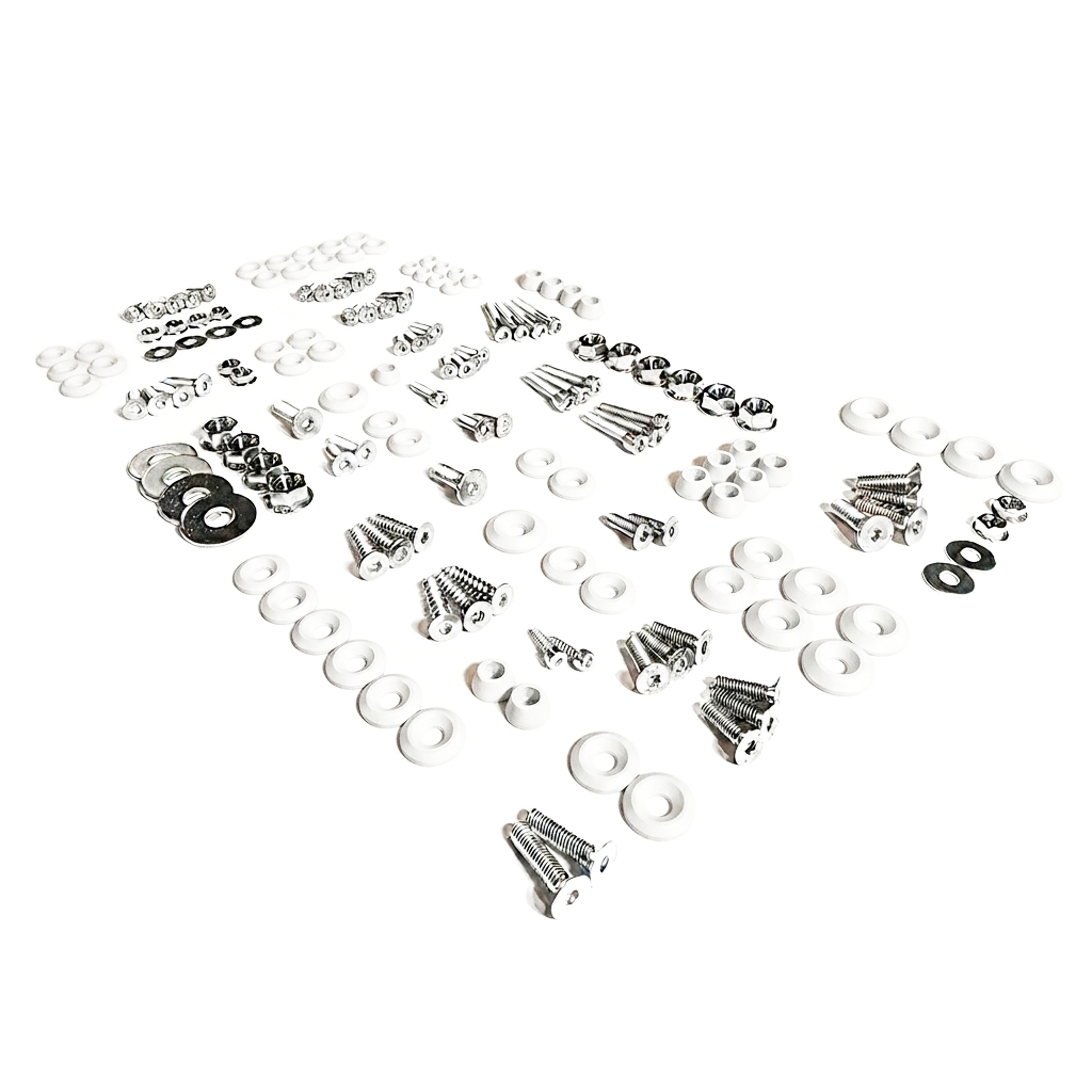 ZSPEC Stage-2 Dress Up Bolts® Fastener Kit for '15-23 Ford Mustang GT500 S550, Stainless & Billet - ZSPEC Design LLC - Hardware Fasteners - Fastener Kit, ford, mustang, s550, stage 2 - zspecdesign.com