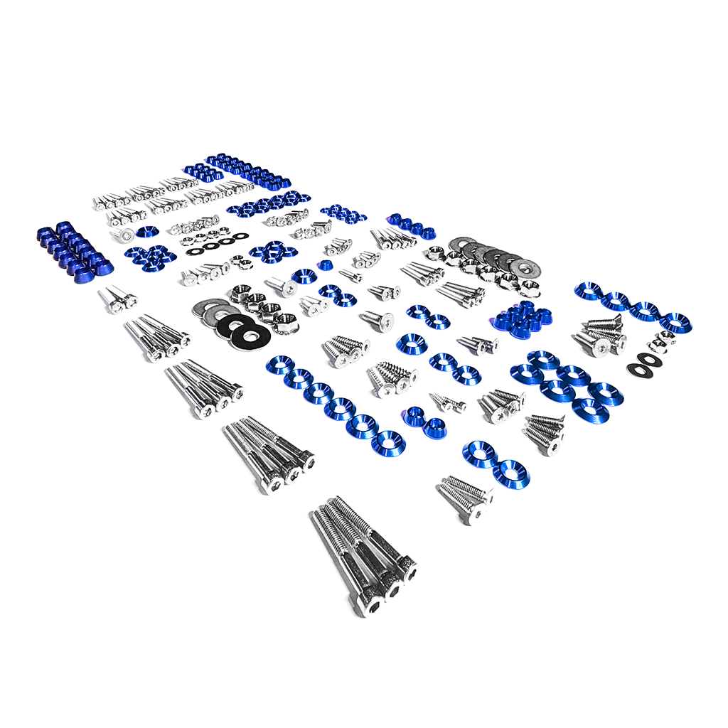 ZSPEC Stage-3 Dress Up Bolts® Fastener Kit for '15-23 Ford Mustang GT500 S550, Stainless & Billet - ZSPEC Design LLC - Hardware Fasteners - Fastener Kit, ford, mustang, s550, stage 3 - zspecdesign.com