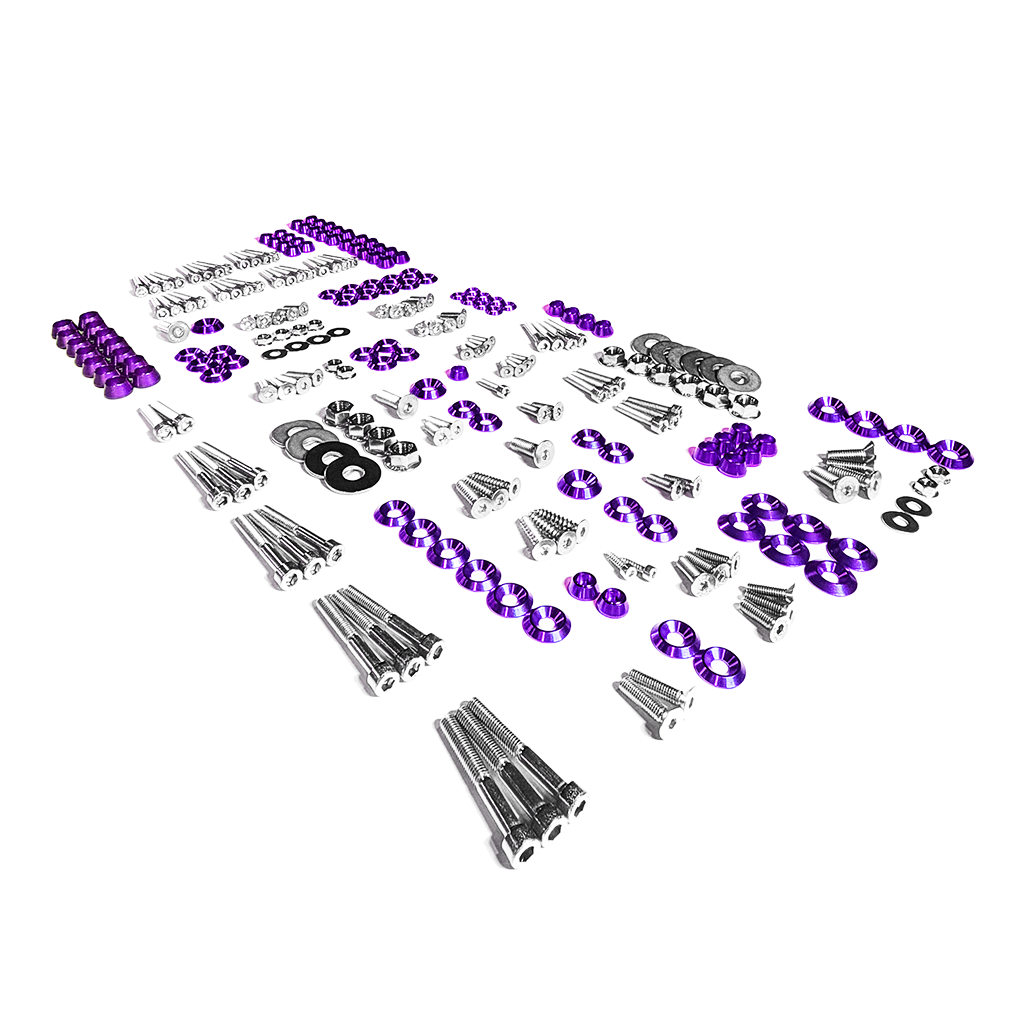 ZSPEC Stage-3 Dress Up Bolts® Fastener Kit for '15-23 Ford Mustang GT500 S550, Stainless & Billet - ZSPEC Design LLC - Hardware Fasteners - Fastener Kit, ford, mustang, s550, stage 3 - zspecdesign.com