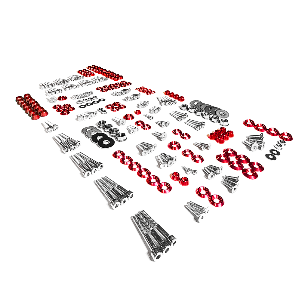 ZSPEC Stage-3 Dress Up Bolts® Fastener Kit for '15-23 Ford Mustang GT500 S550, Stainless & Billet - ZSPEC Design LLC - Hardware Fasteners - Fastener Kit, ford, mustang, s550, stage 3 - zspecdesign.com