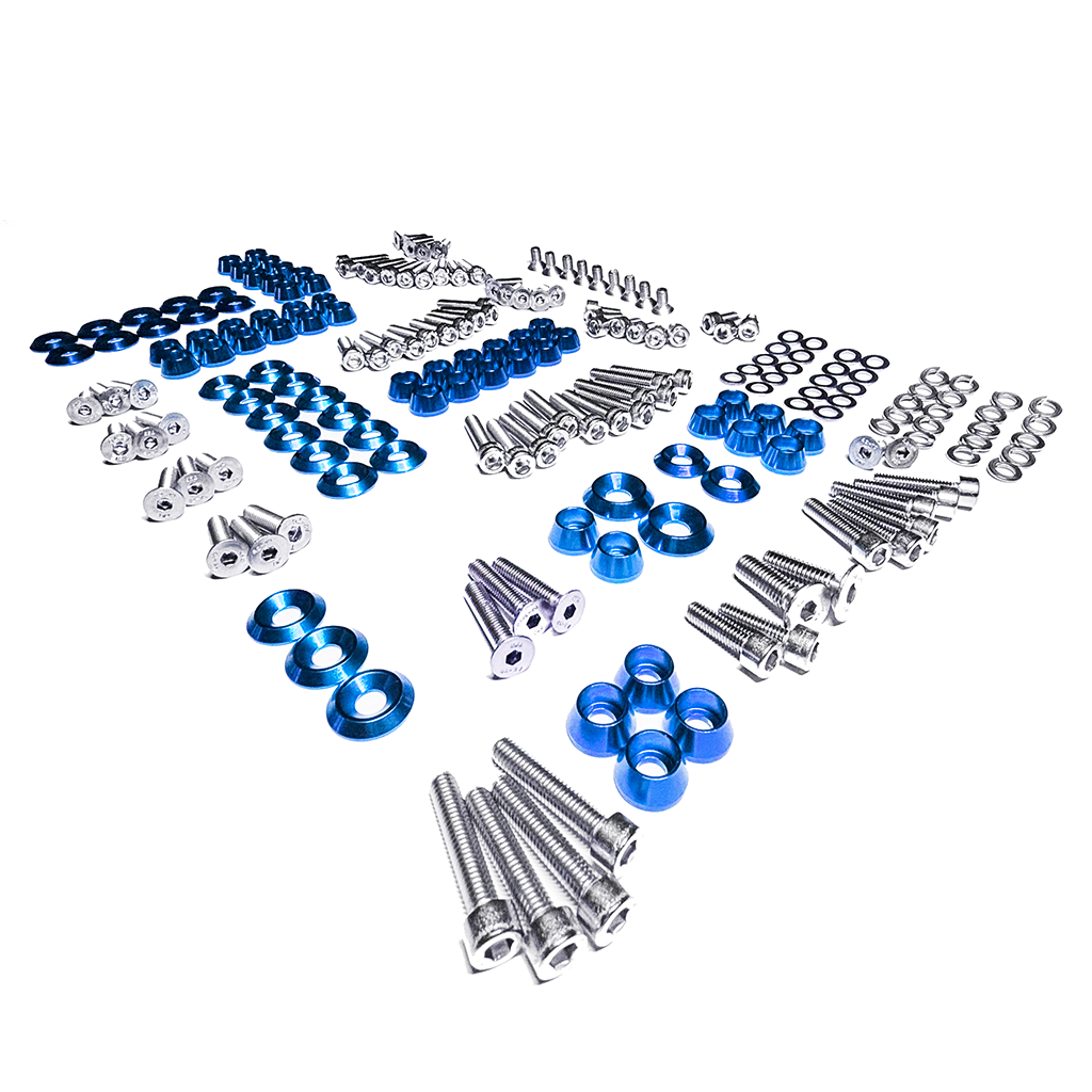 ZSPEC "Stage 3" Dress Up Bolts® Fastener Kit for '05-14 Ford Mustang V6 S197, Stainless & Billet - ZSPEC Design LLC - Hardware Fasteners - Fastener Kit, ford, mustang, s197, stage 3, v6 - zspecdesign.com