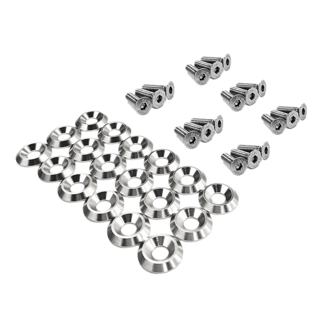 ZSPEC Fenders-Rad-Brackets-Hood-Prop-Headlights Fasteners for '05-14 S197 Ford Mustang, Stainless & Billet - ZSPEC Design LLC - Hardware Fasteners - Fastener Kit, ford, mustang, s197 - zspecdesign.com