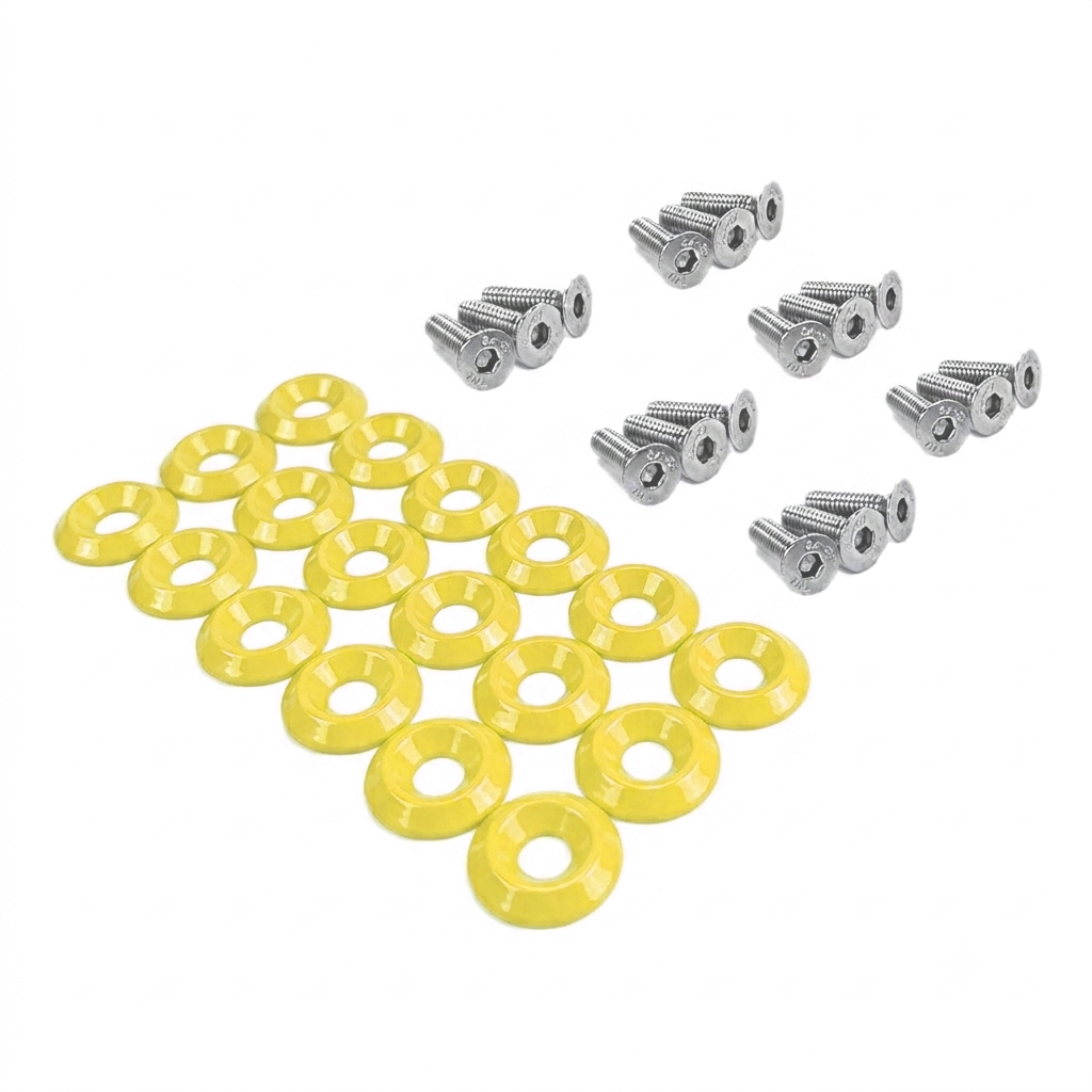 ZSPEC Fenders-Rad-Brackets-Hood-Prop-Headlights Fasteners for '05-14 S197 Ford Mustang, Stainless & Billet - ZSPEC Design LLC - Hardware Fasteners - Fastener Kit, ford, mustang, s197 - zspecdesign.com